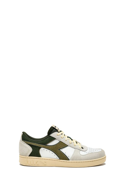 DIADORA MAGIC BASKET LOW 178565 BCO/VRD KOMBU-D1006