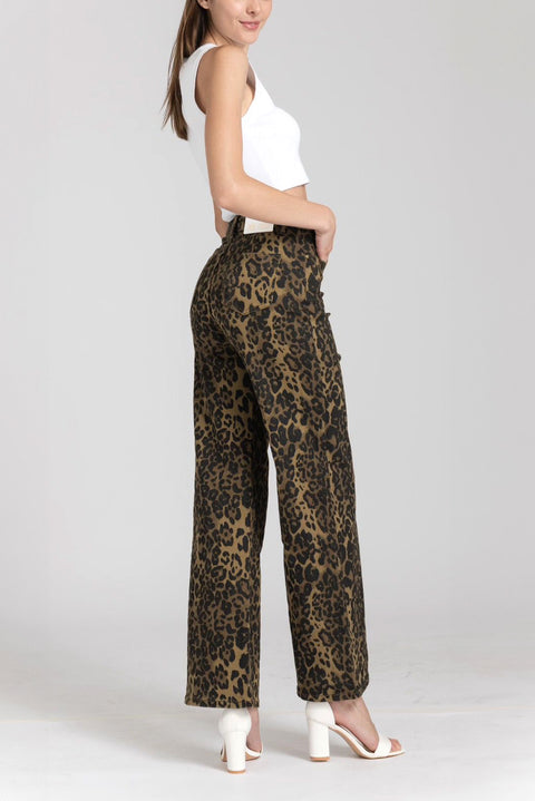 W JEANS LAYLA 60988_31026 LEOPARDATO-LEO WMN