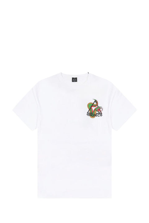 T-SHIRT UOMO PROJ3CT S1 SNAKE WHITE