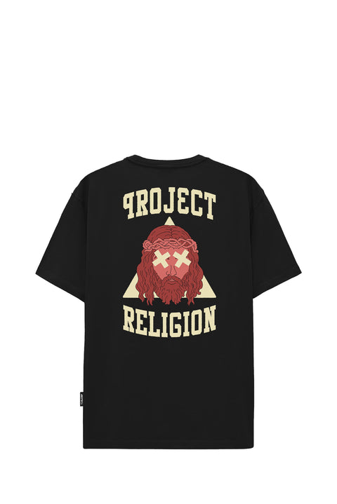 T-SHIRT S1 RELIGION 60121_8386 BLACK-BLACK MAN